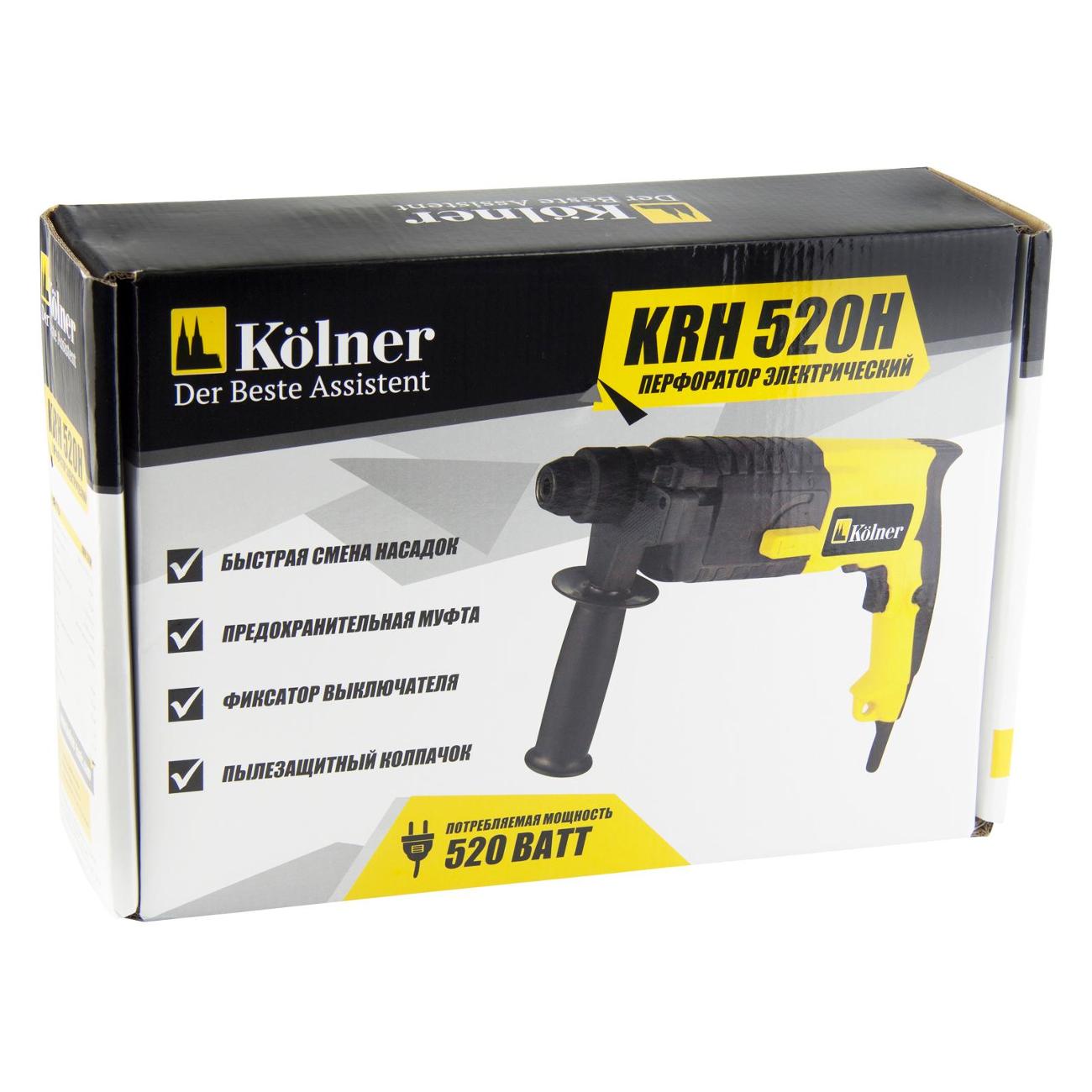 Перфоратор Kolner KRH 520Н