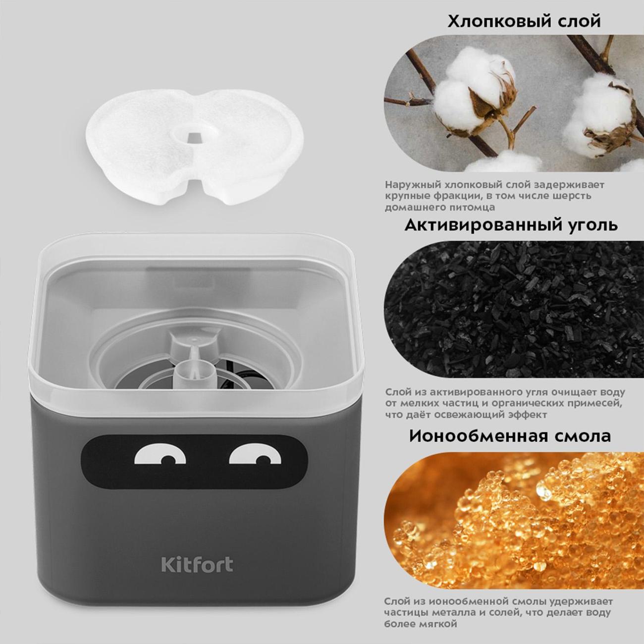 Автопоилка для животных Kitfort КТ-4047