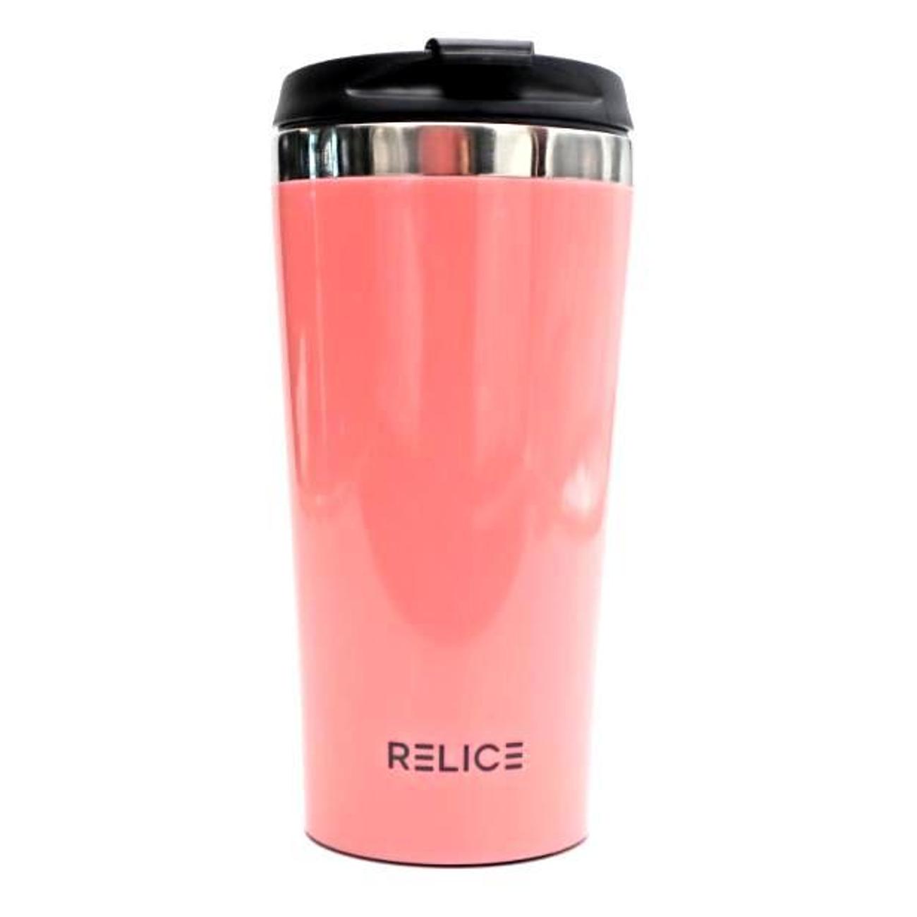 Термокружка Relice розовая RL-8400