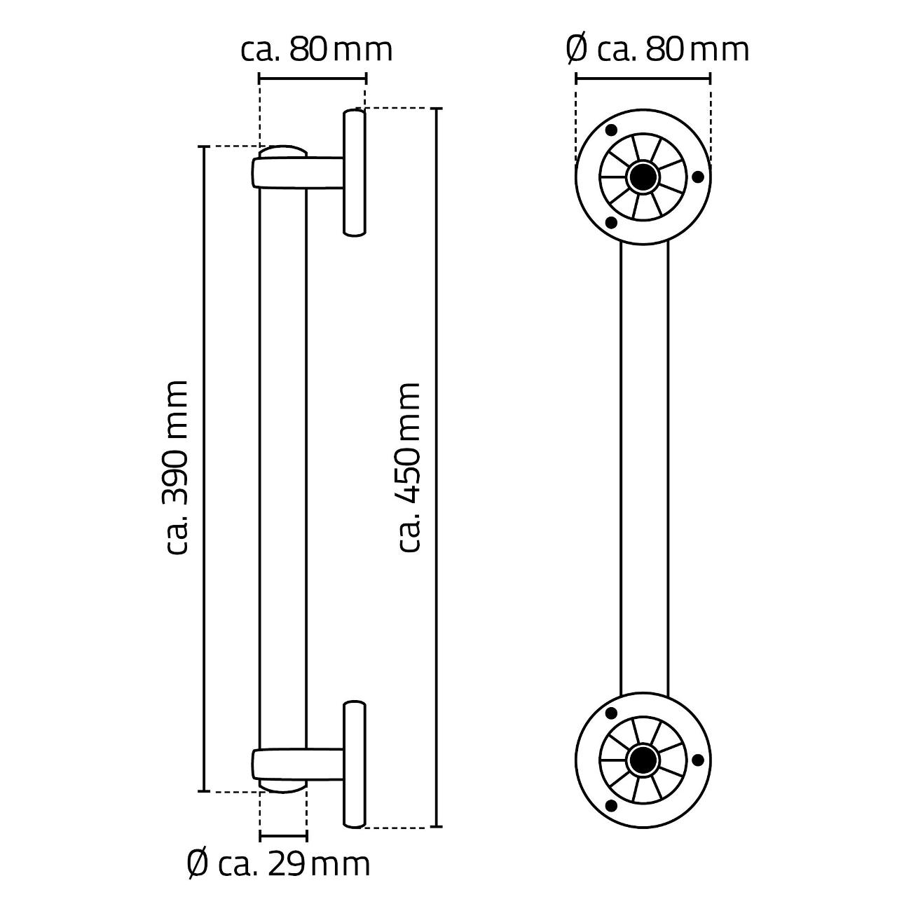 Поручень RIDDER А160400