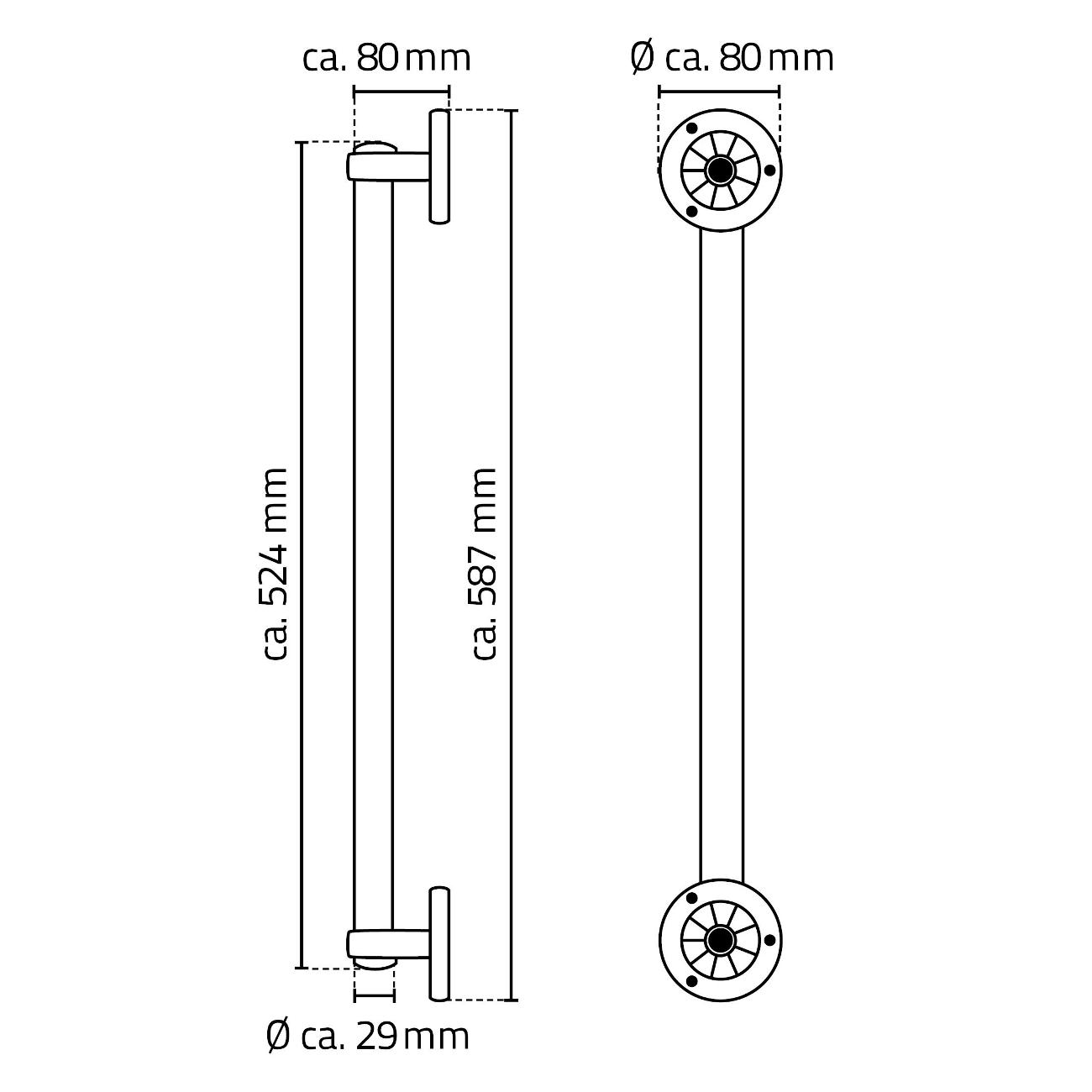 Поручень RIDDER А160601