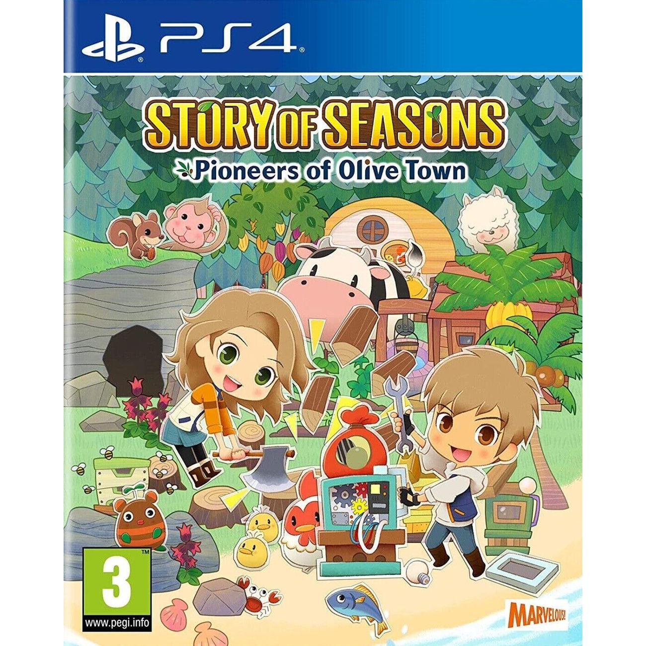 PS4 игра Marvelous Inc. Story of Seasons: Pioneers of Olive Town