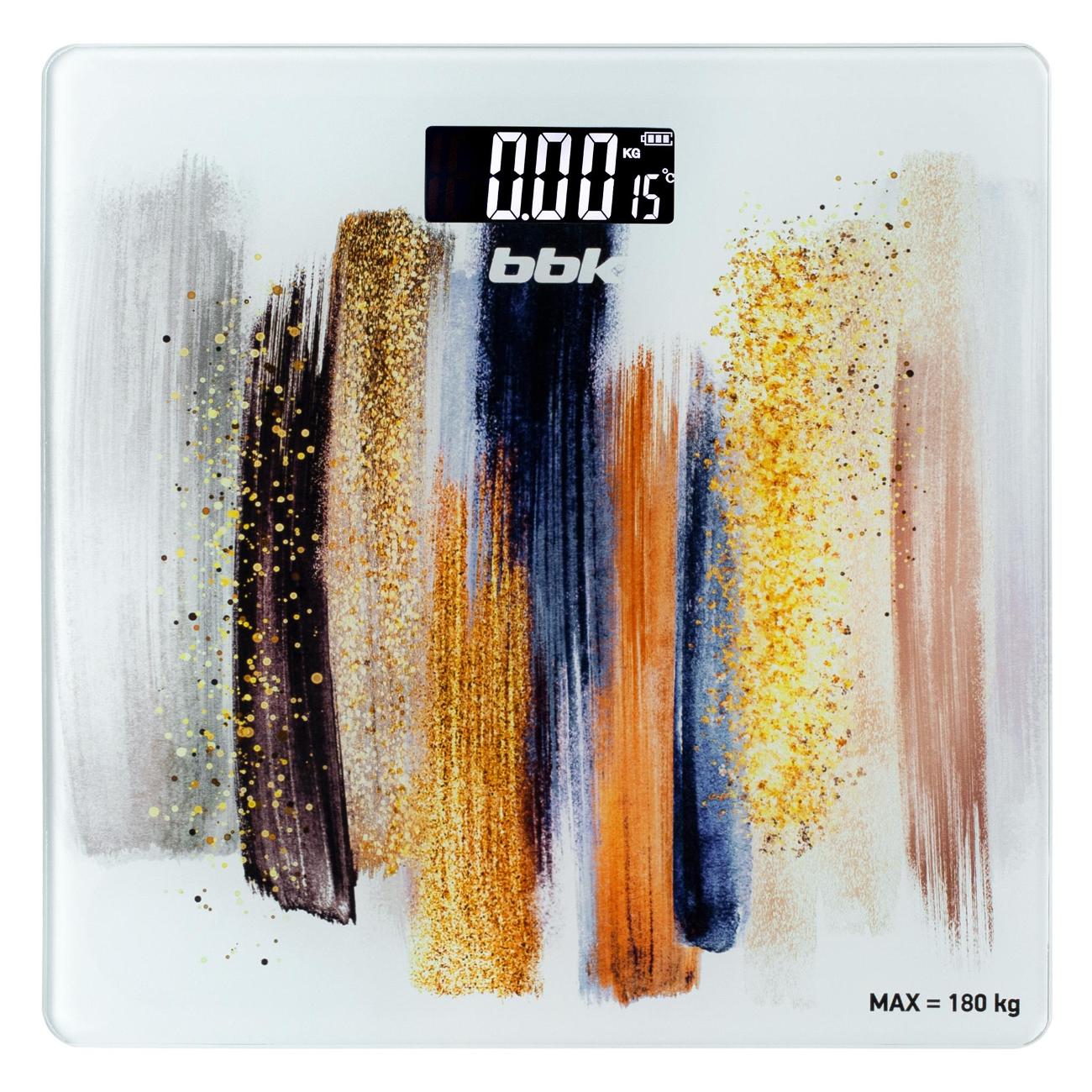 Весы напольные BBK BCS3005GE золотой