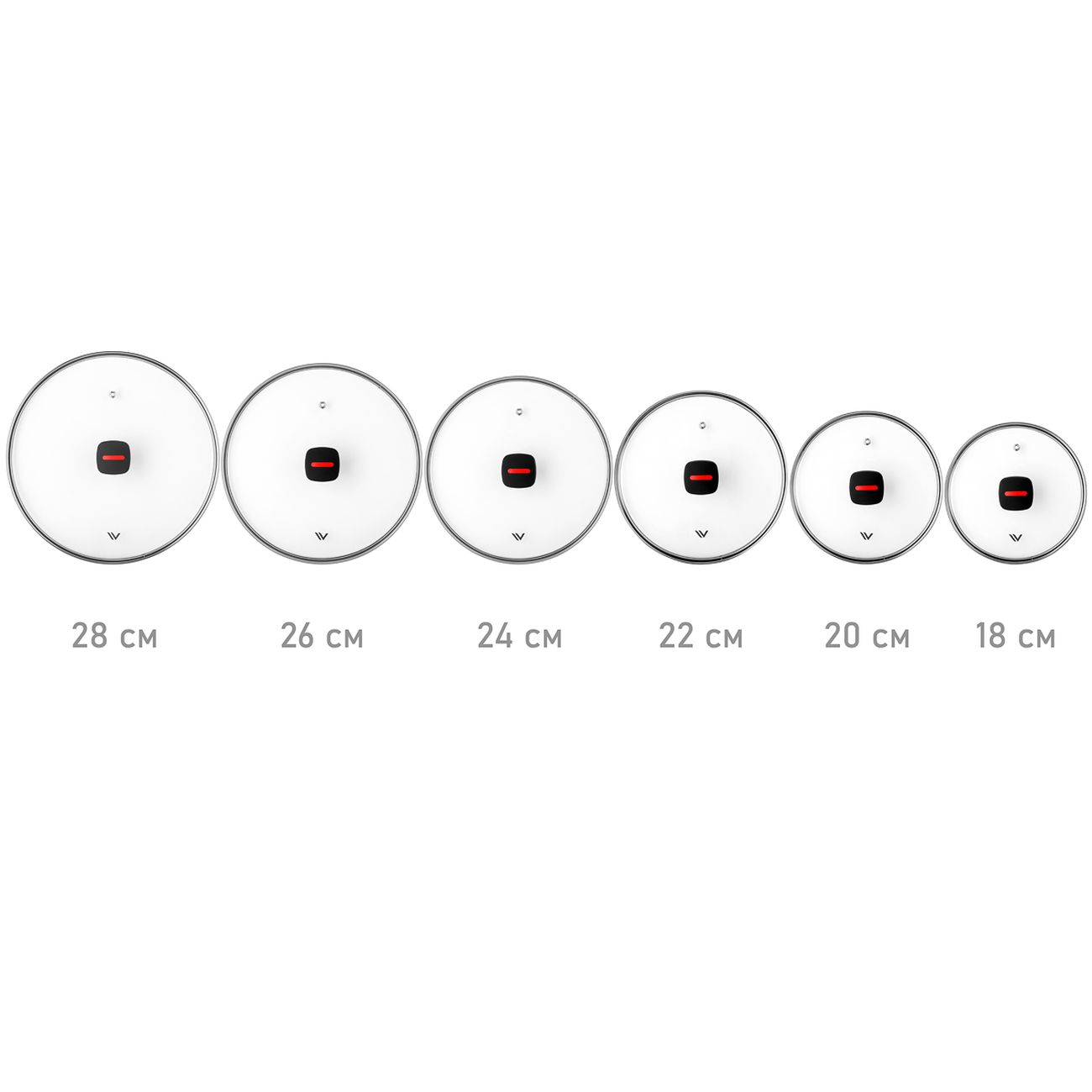 Крышка стеклянная VENSAL VS4306