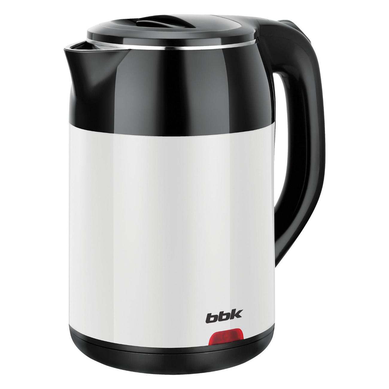 Электрочайник BBK EK1709P&nbsp; черный/белый