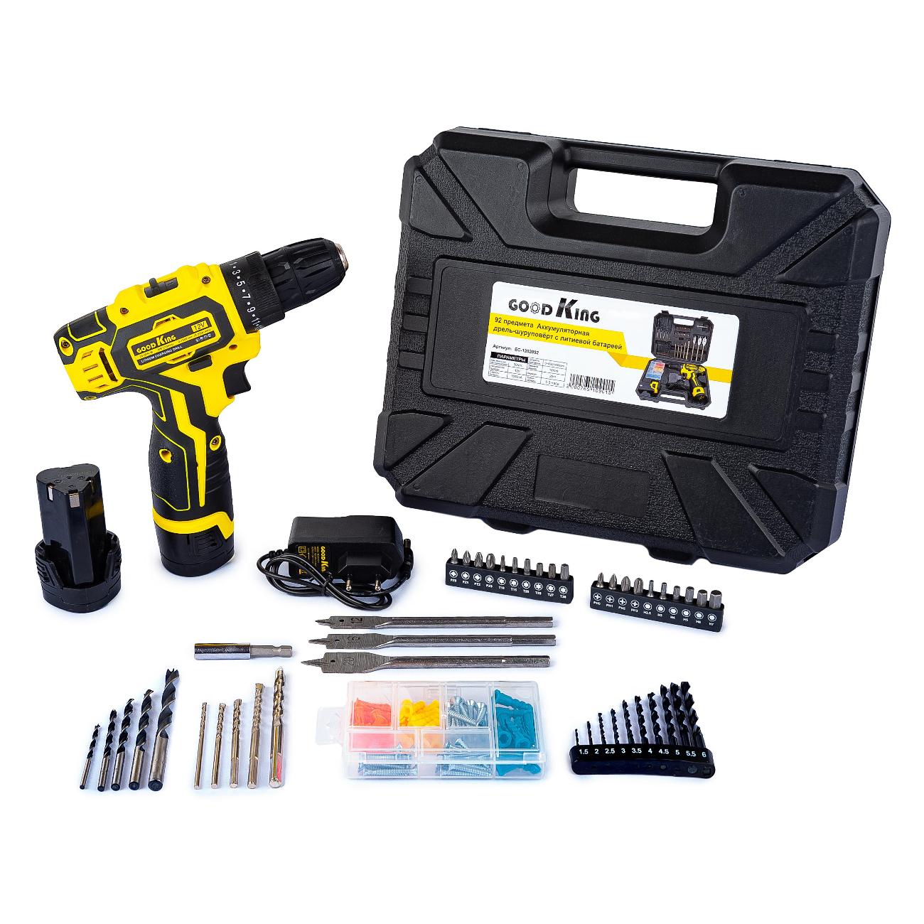 Шуруповерт аккумуляторный GOODKING EC-1202092