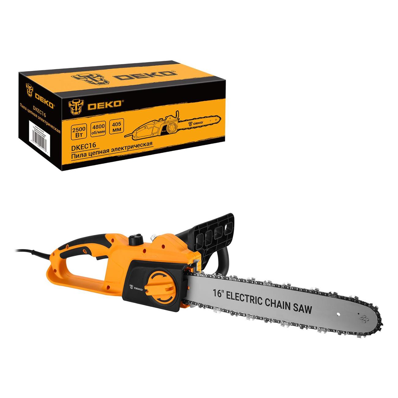 Электропила цепная DEKO DKEC16 (063-4246)