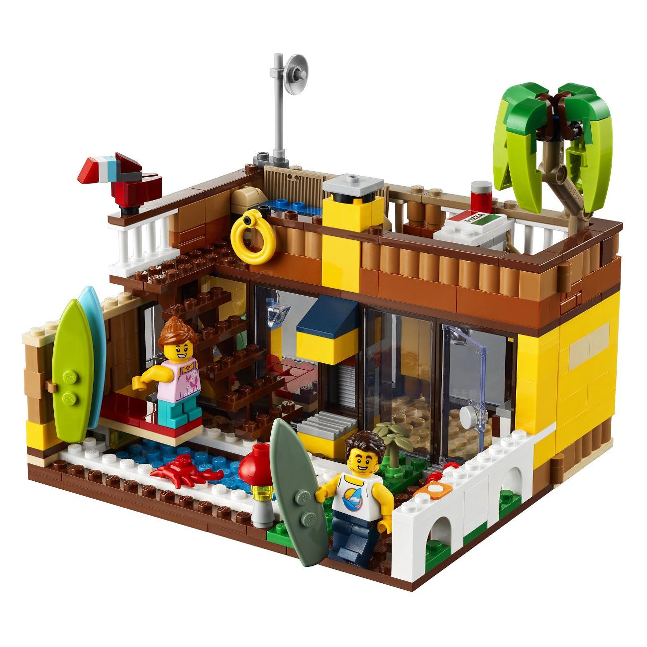 Конструктор Lego Creator Пляжный домик серферов
