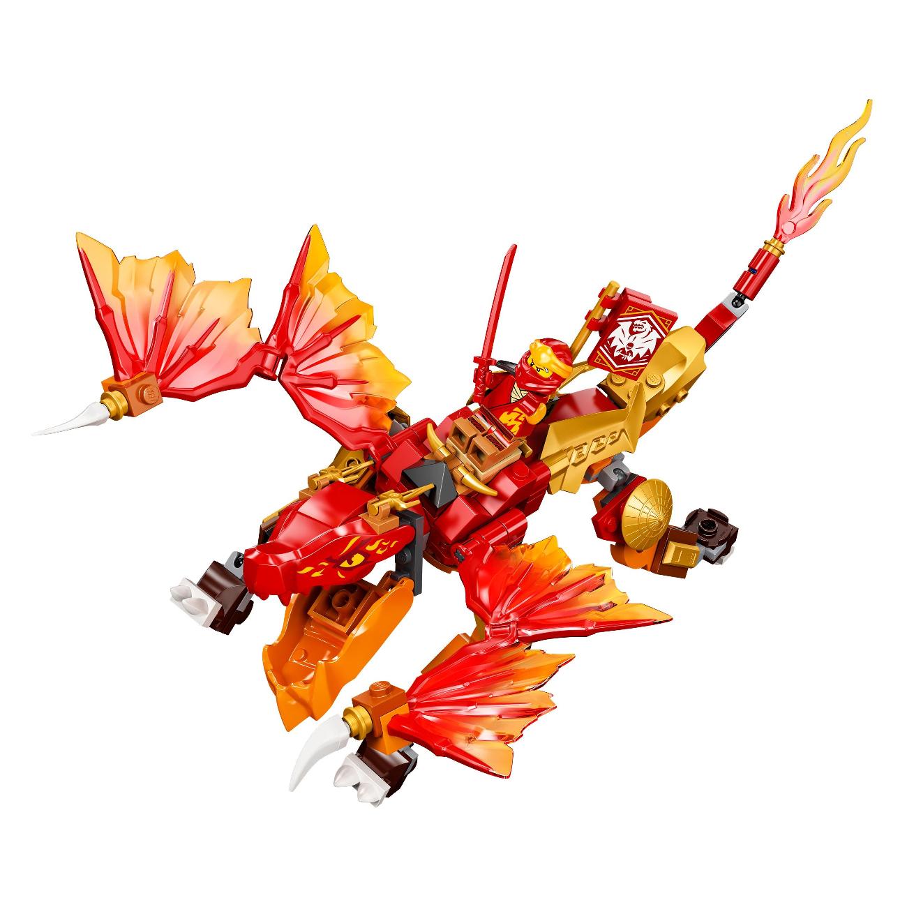 Конструктор Lego Ninjago Огненный дракон ЭВО Кая