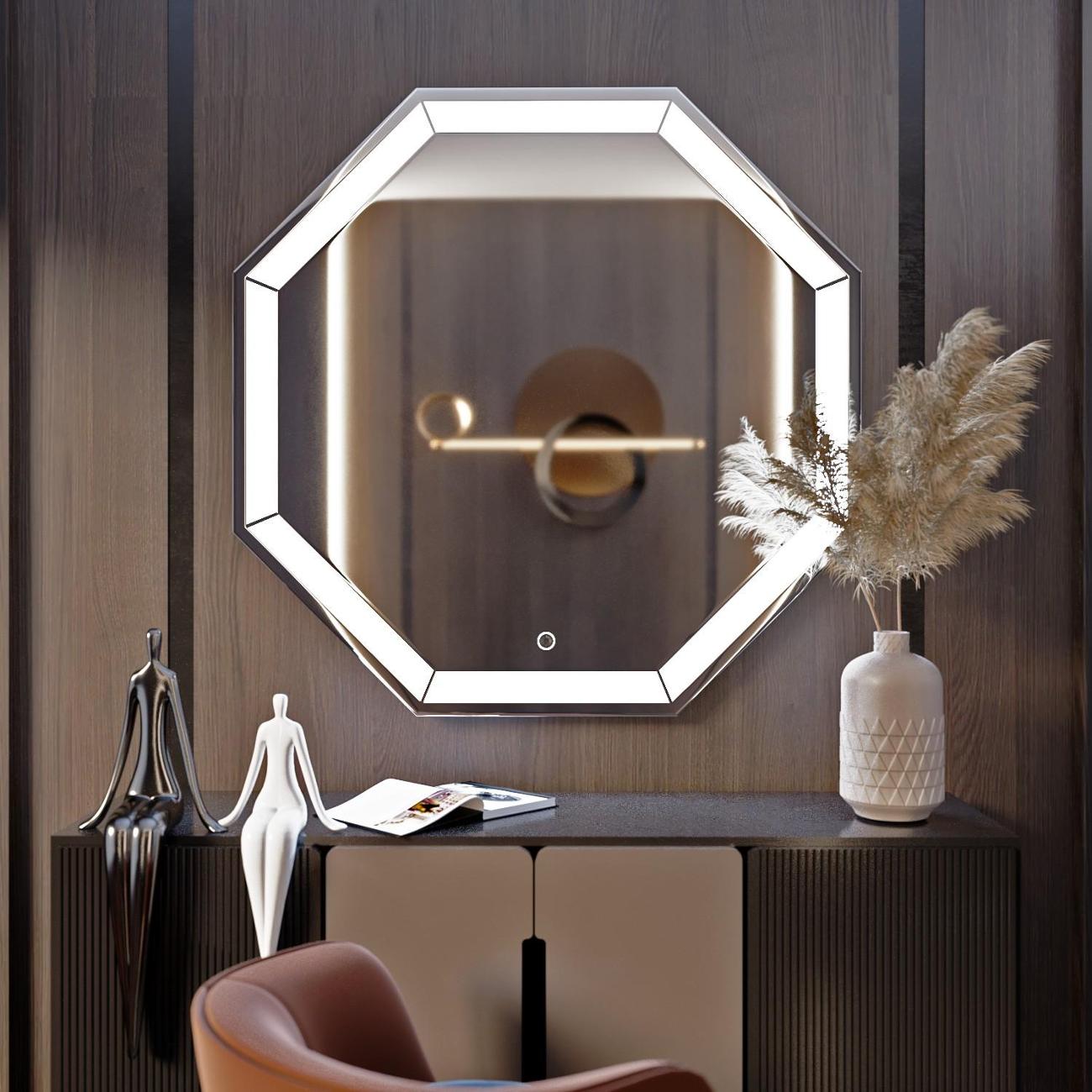 Зеркало настенное MIXLINE Ренато 800*800