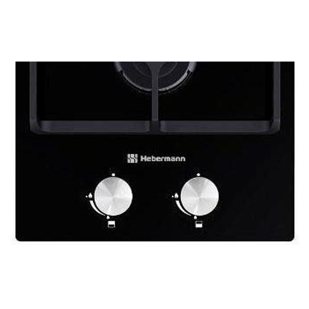 Встраиваемая газовая панель независимая Hebermann HBGG 302.1 B