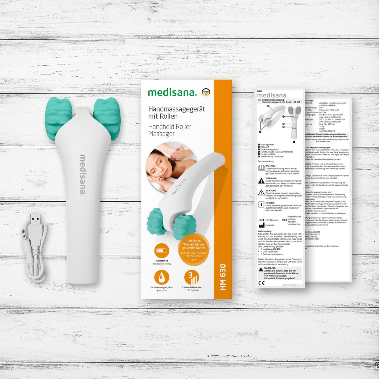 Вибромассажер для тела Medisana HM 630