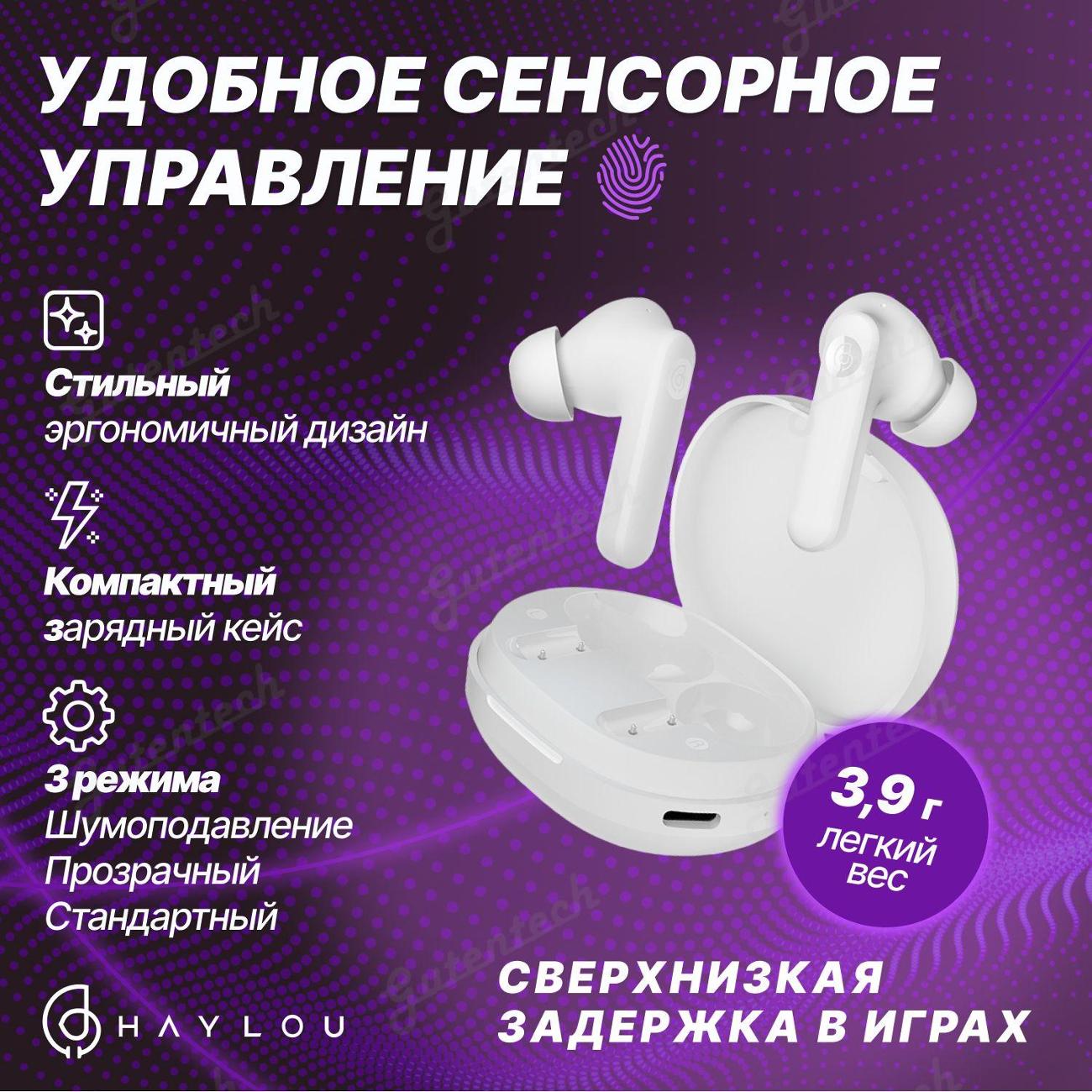 Наушники True Wireless Haylou Moripods ANC