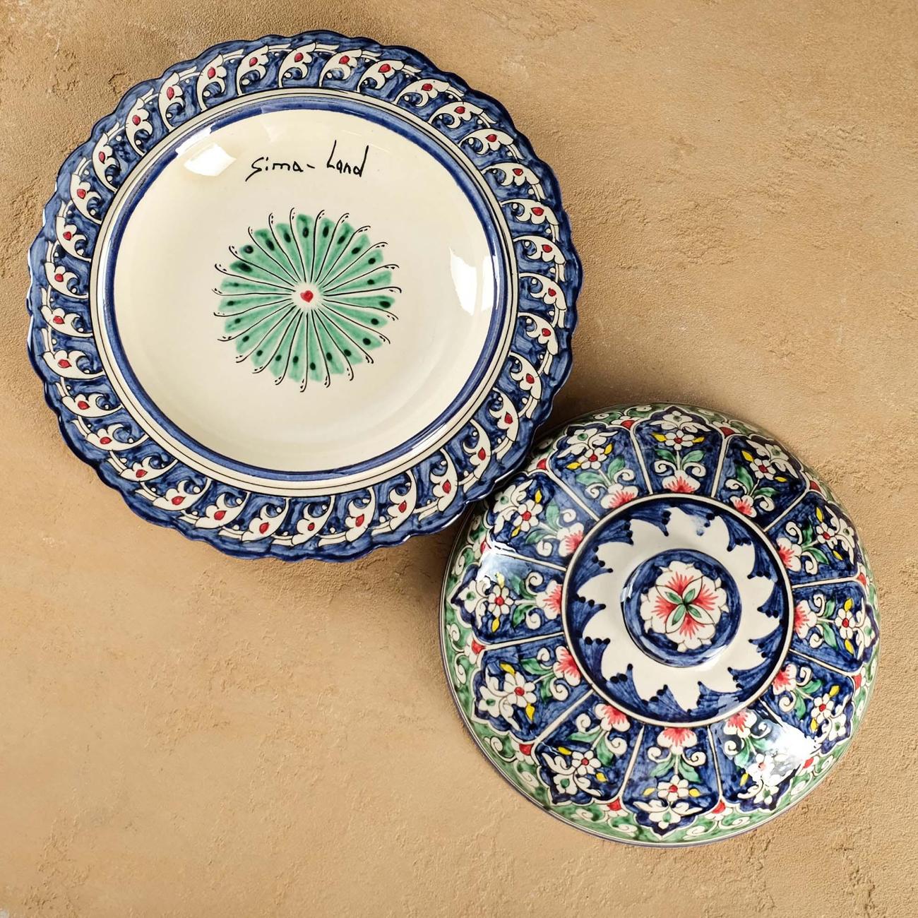 Декоративное блюдо Шафран 7362530