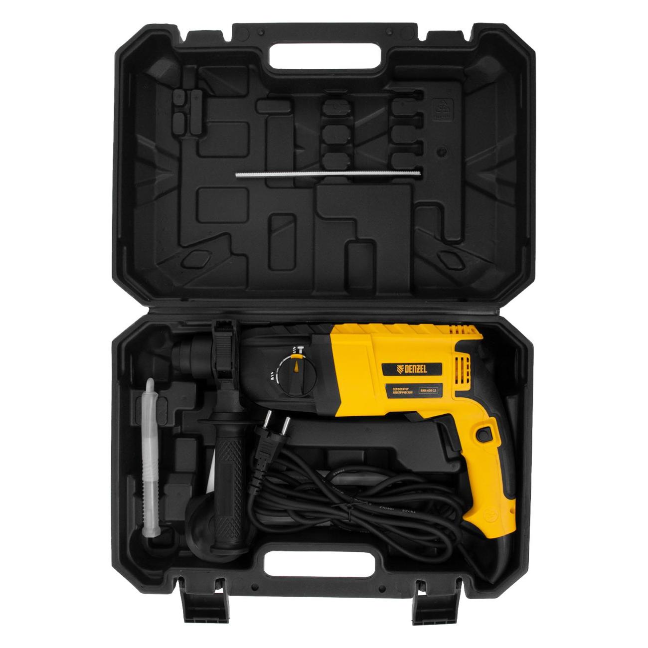 Перфоратор Denzel RHH-600-22
