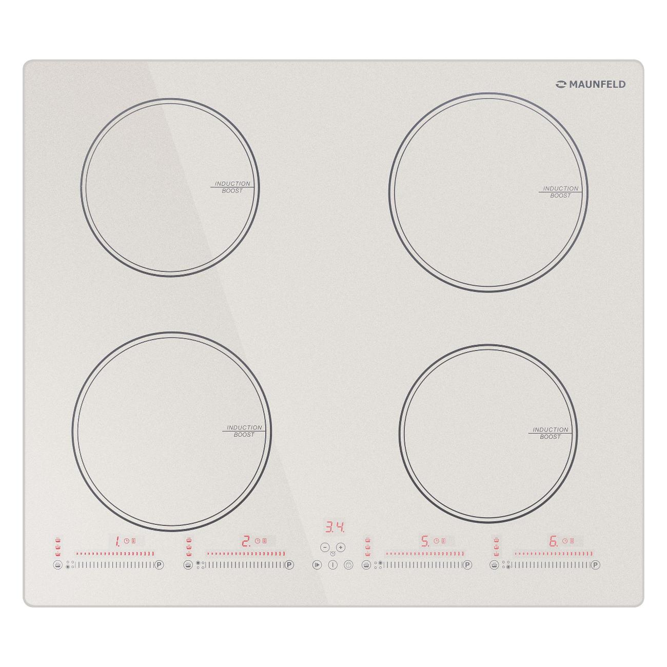 Встраиваемая индукционная панель независимая Maunfeld CVI594SBG фото