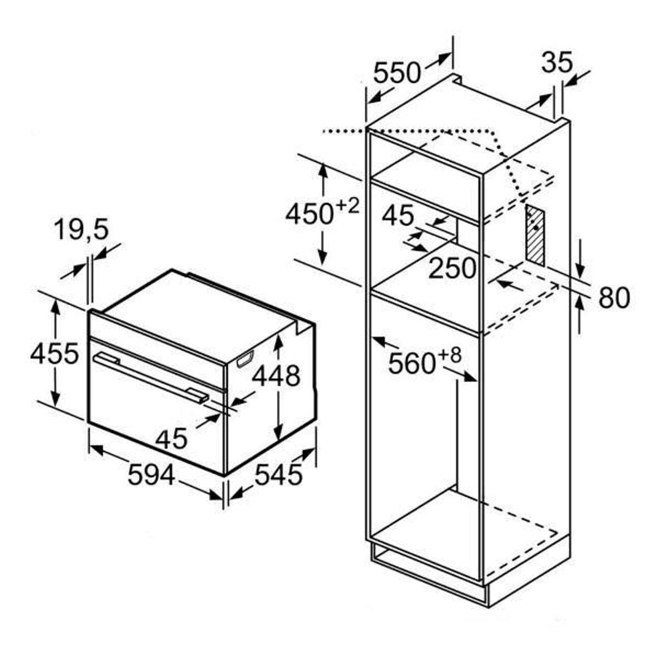 Встраиваемая микроволновая печь Bosch CFA634GS1