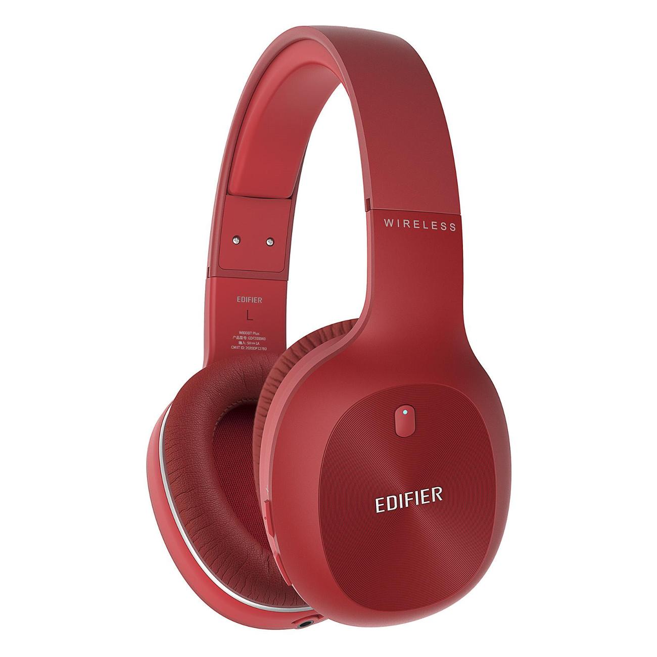 Наушники полноразмерные Bluetooth Edifier W800BT PLUS красные