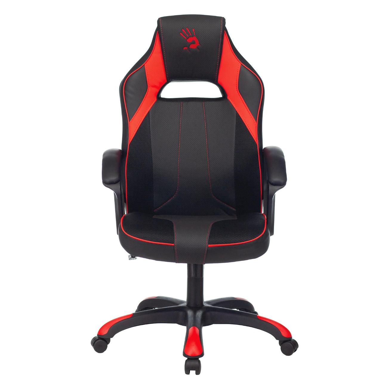 Кресло компьютерное игровое A4Tech Bloody GC-140 Black/красный