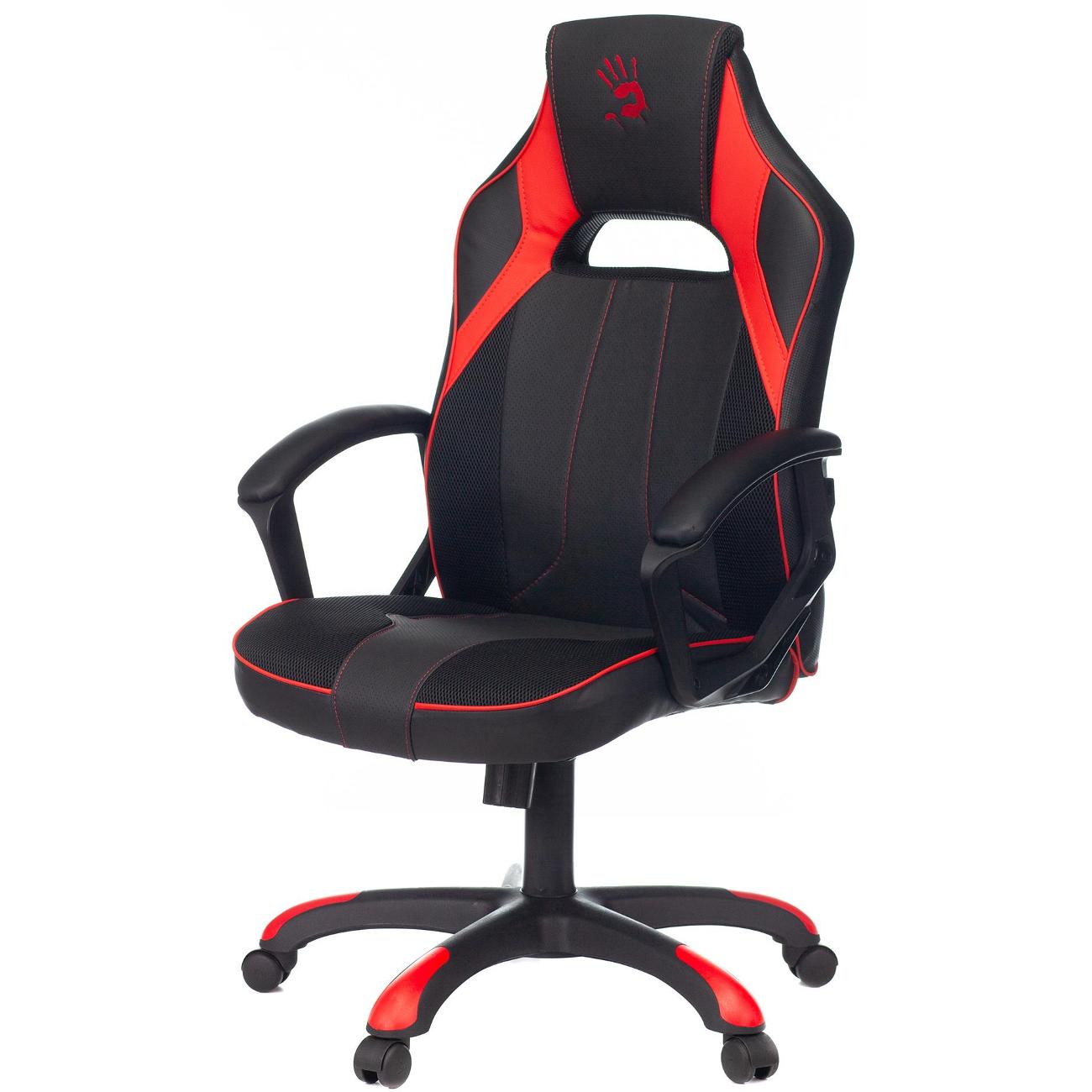 Кресло компьютерное игровое A4Tech Bloody GC-140 Black/красный