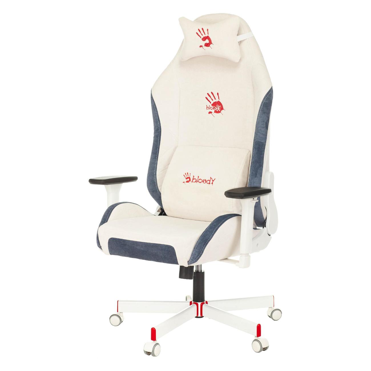 Кресло компьютерное игровое A4Tech Bloody GC-330 белый