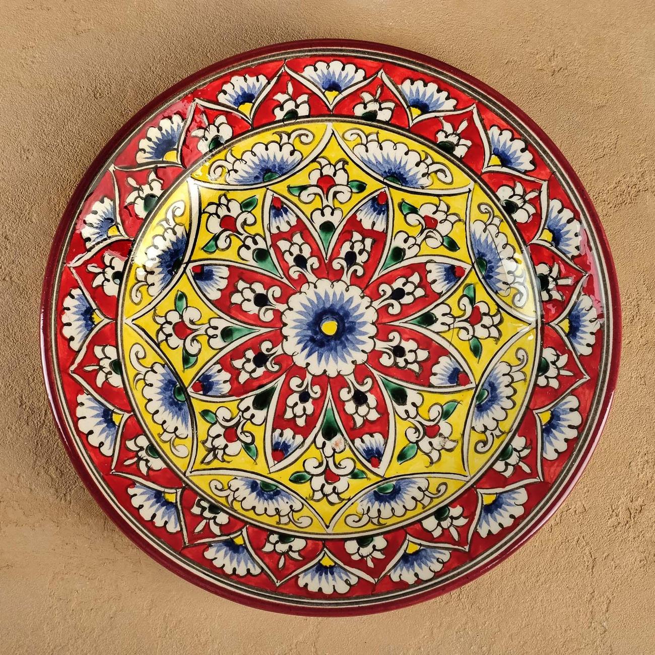 Тарелка столовая Шафран Кора Калам 7003791