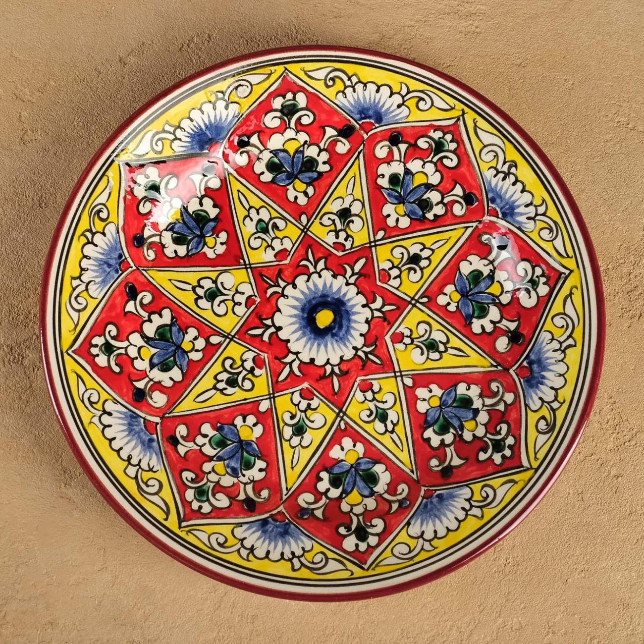 Тарелка столовая Шафран Кора Калам 7003791