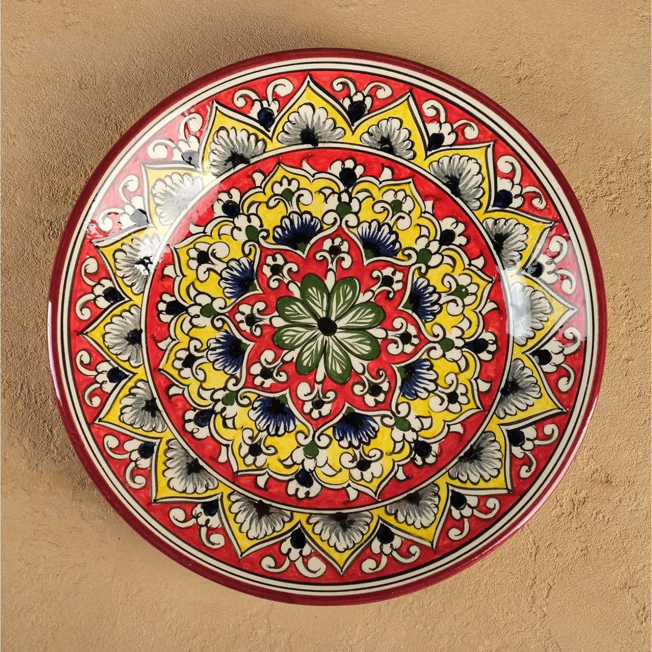 Тарелка столовая Шафран Кора Калам 7003791