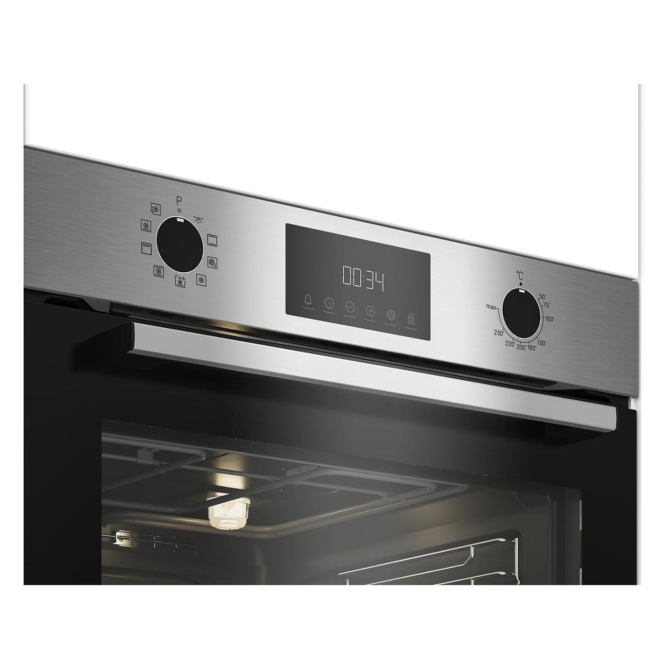 Электрический духовой шкаф Indesit IFE 3841 J IX нержавеющая сталь