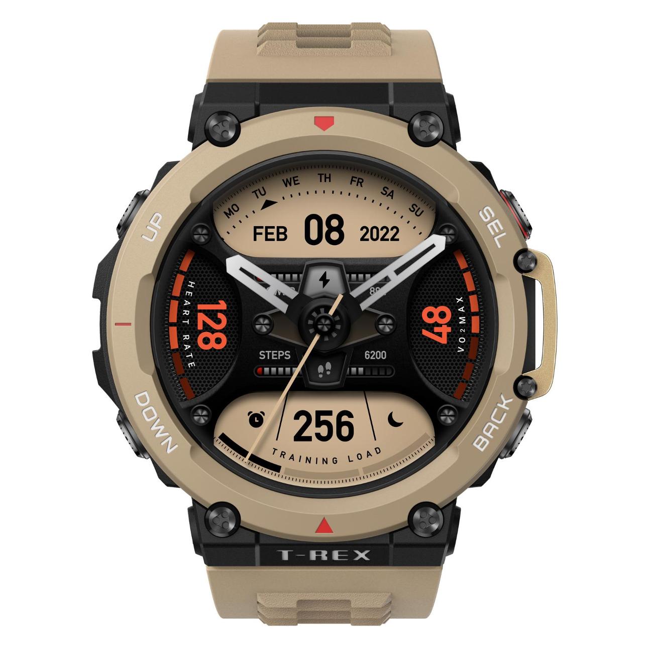 Смарт-часы Amazfit T-Rex 2 Desert Khaki