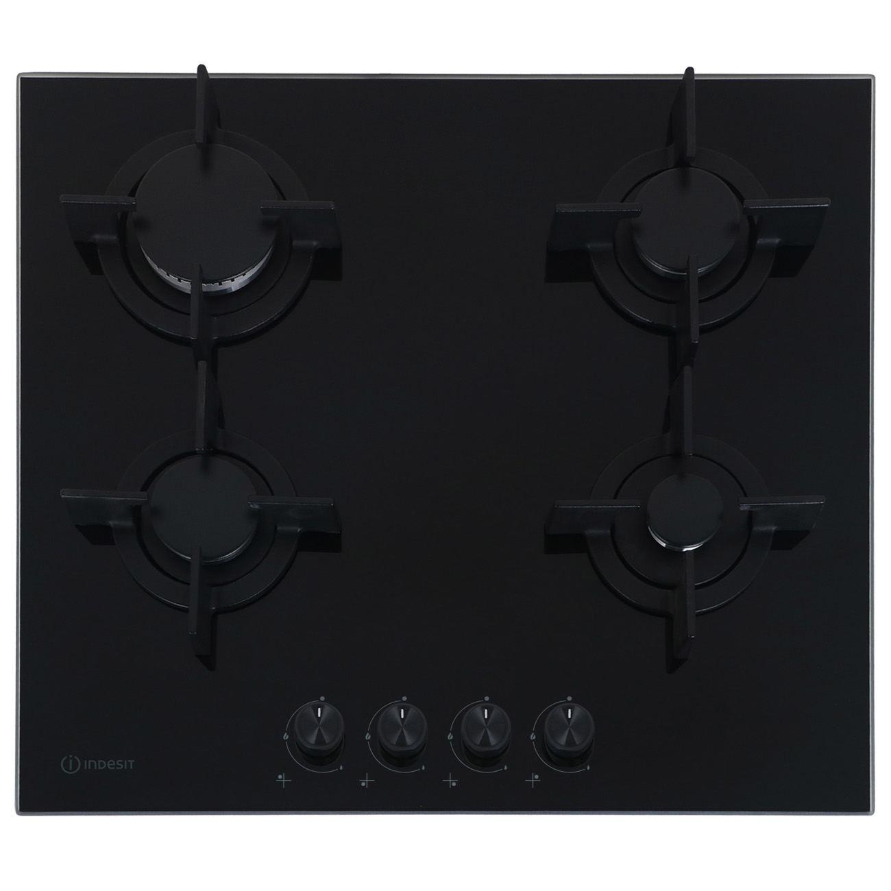 Встраиваемая газовая панель независимая Indesit INGT 61 IC/BK
