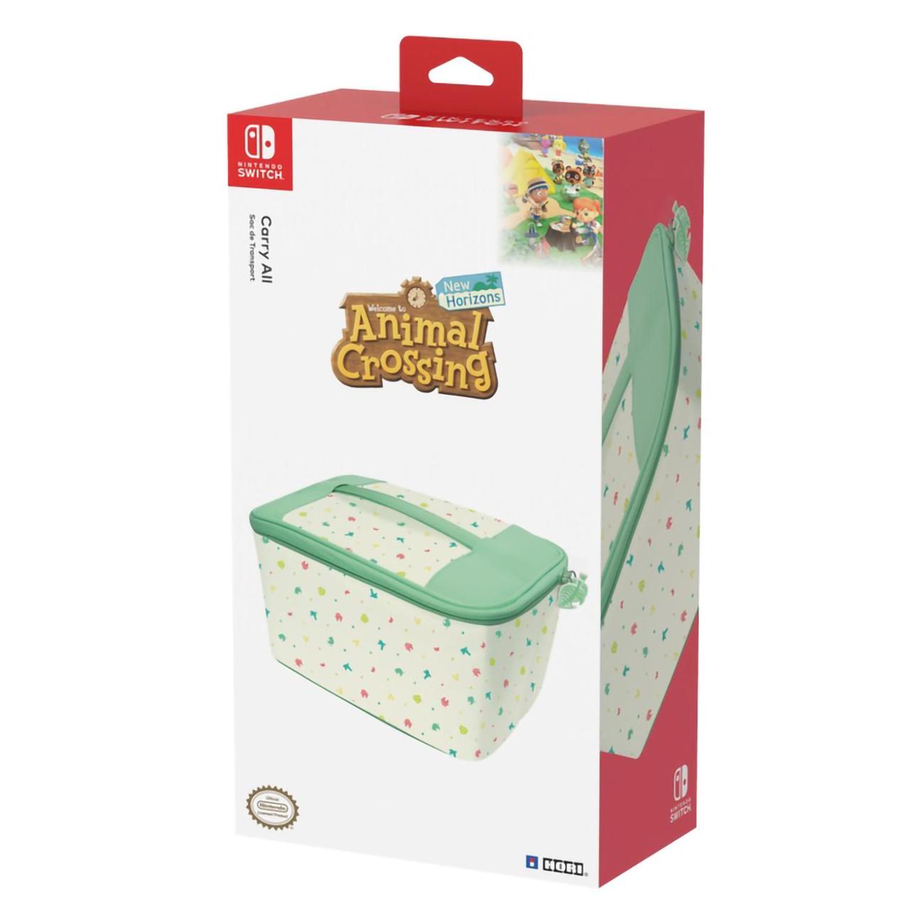Сумка для комплекта Hori Nintendo Switch V1/V2 OLED в стиле Animal Crossing