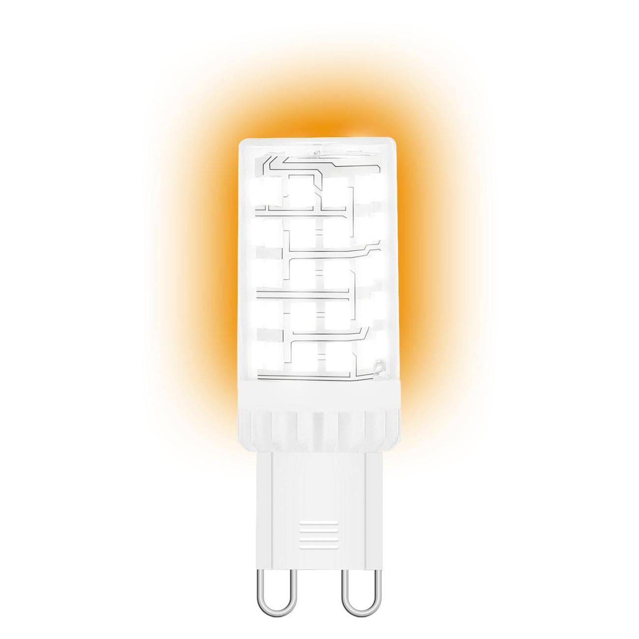 Лампа Gauss G9 AC185-265V 5.5W 560lm 3000K керамика LED