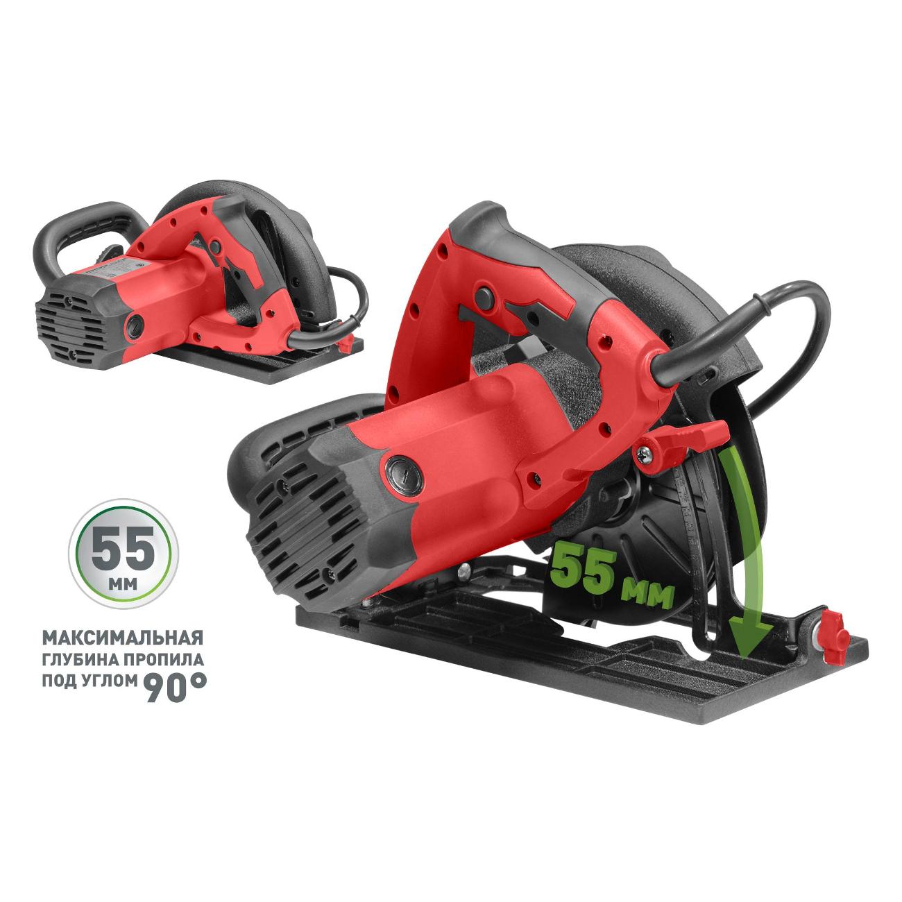 Электропила циркулярная Парма 165Д