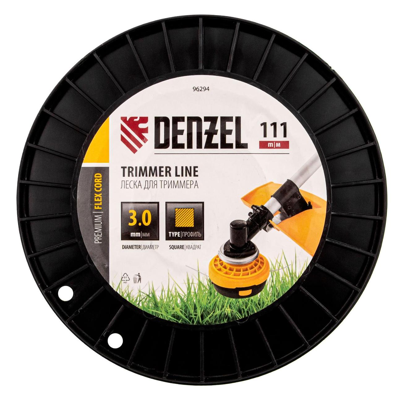Леска для триммера Denzel 96294