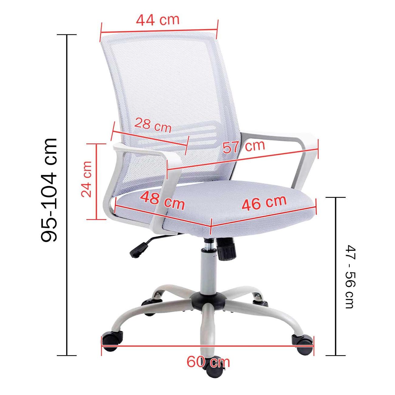 Кресло компьютерное SOKOLTEC HW01WH