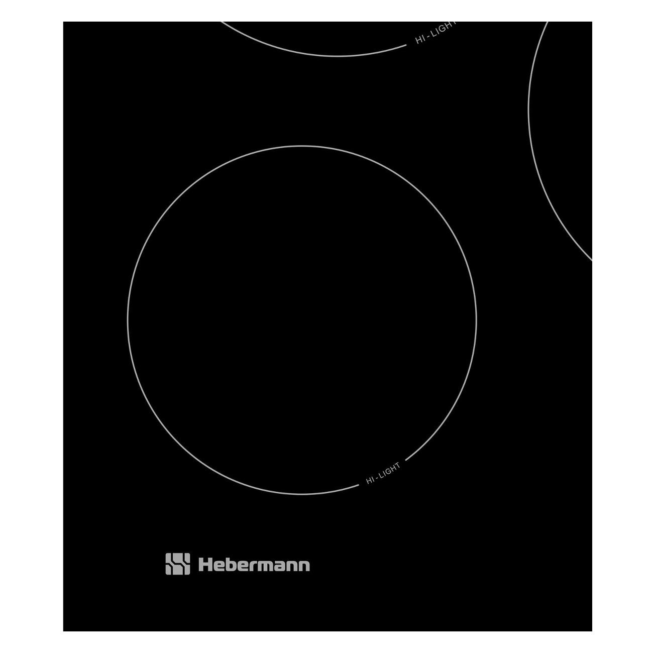 Встраиваемая электрическая панель Hebermann HBKC 4530.1 B