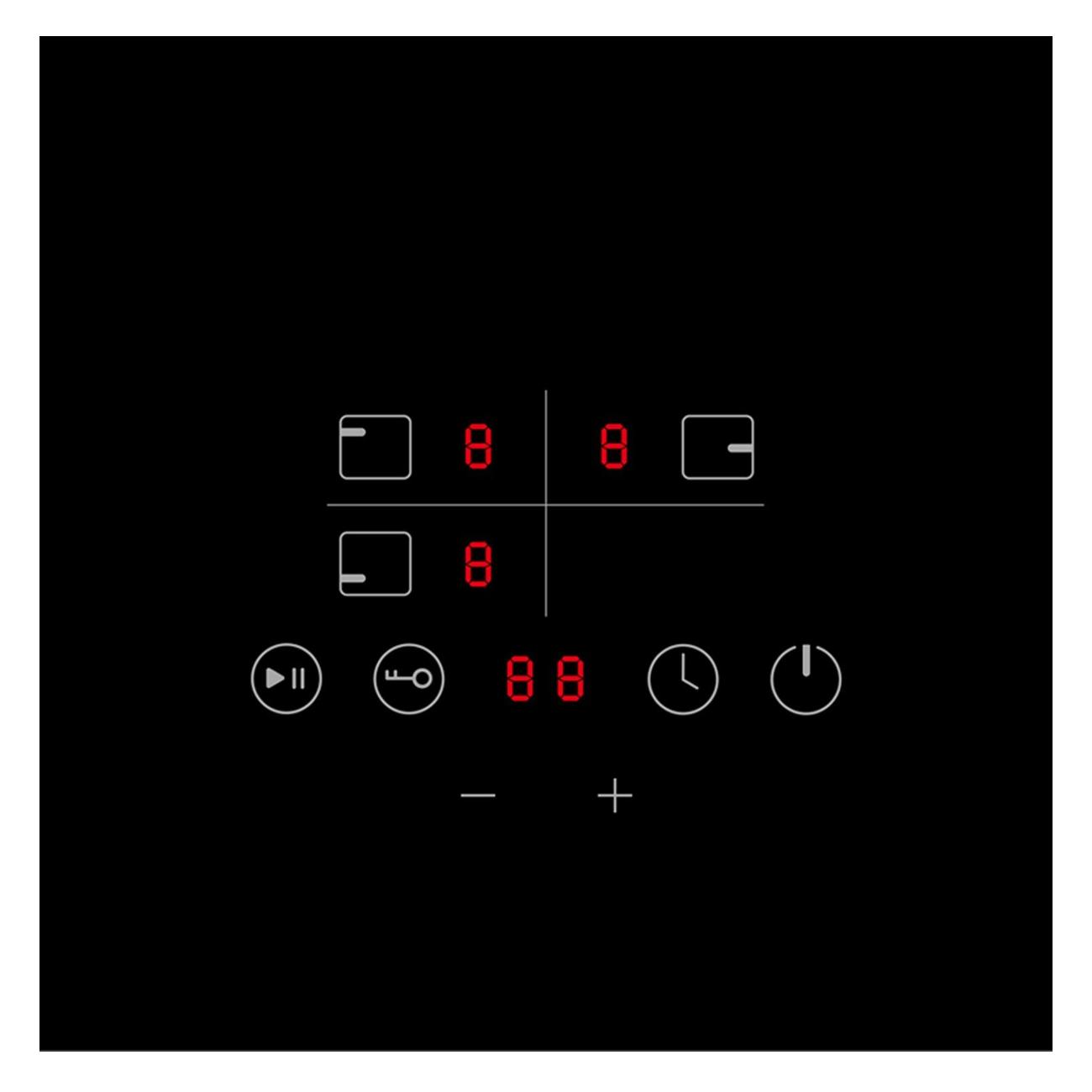 Встраиваемая электрическая панель Hebermann HBKC 4530.1 B