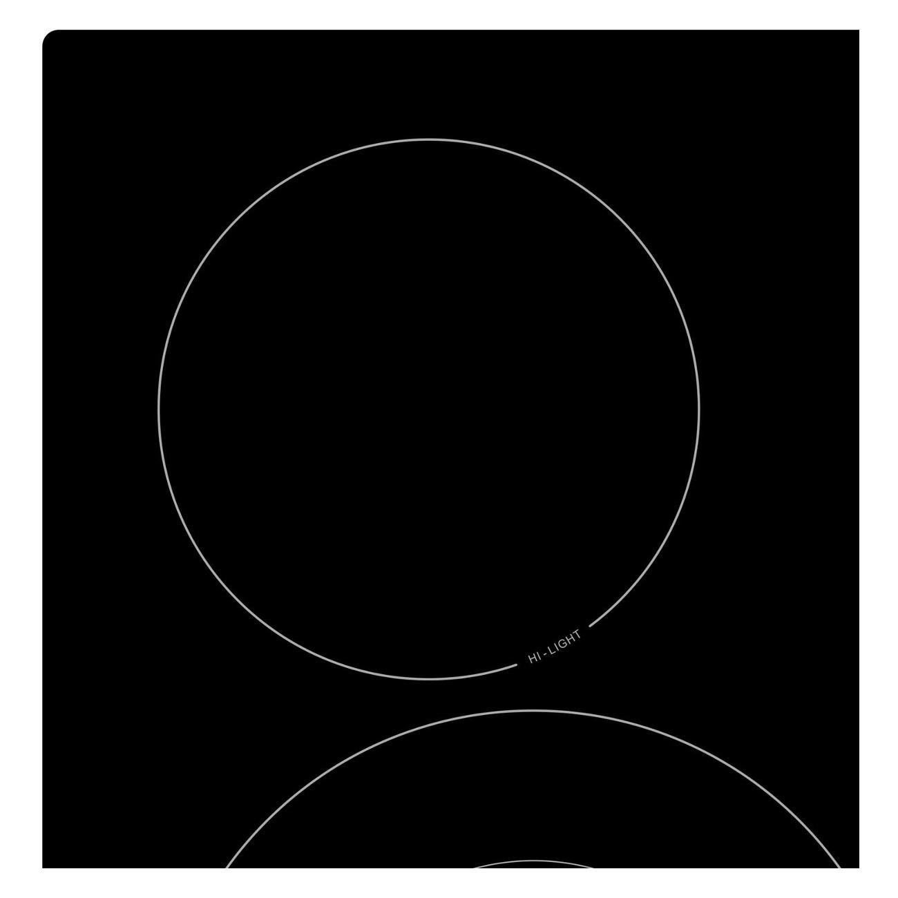 Встраиваемая электрическая панель Hebermann HBKC 6042.1 B