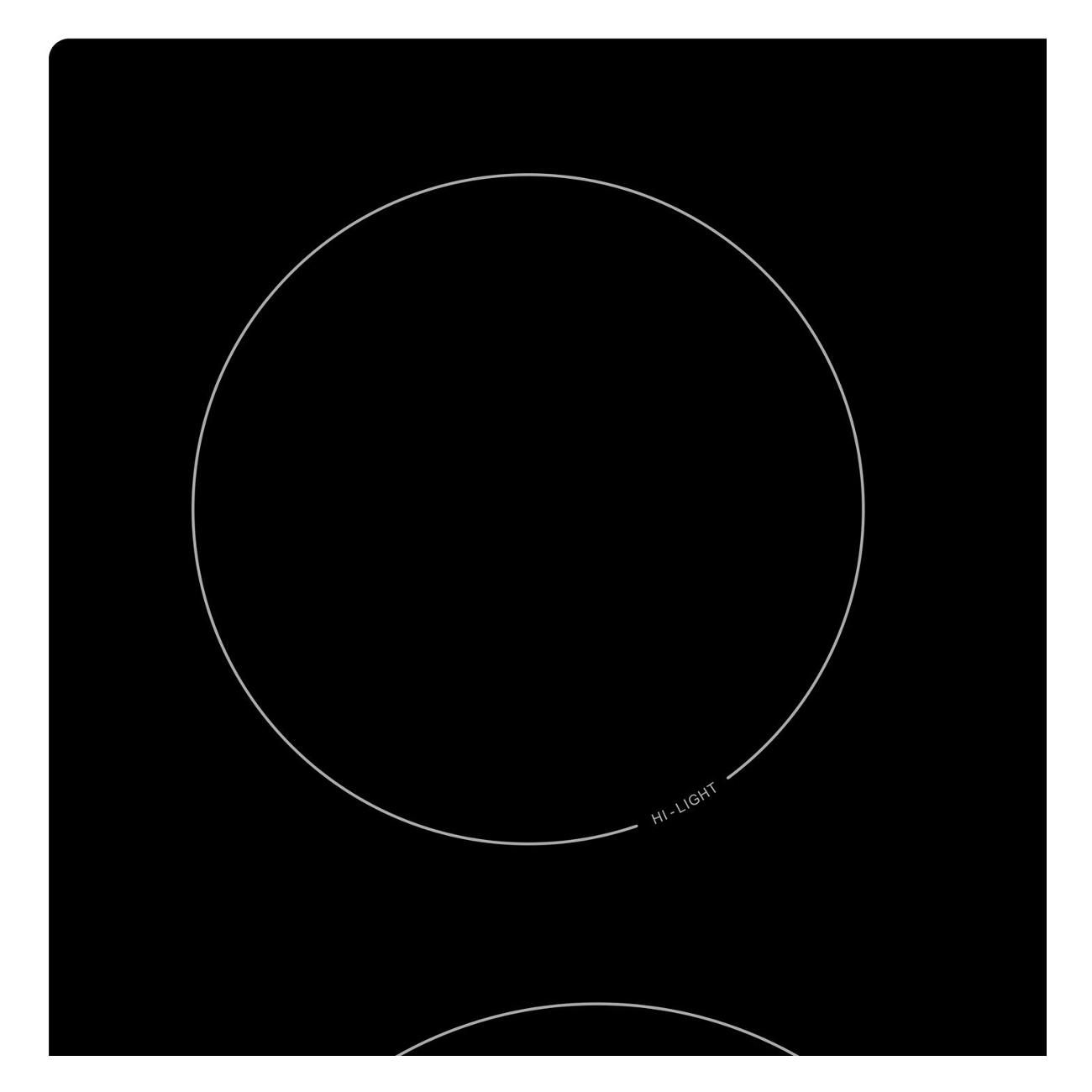 Встраиваемая электрическая панель Hebermann HBKC 6041.1 B