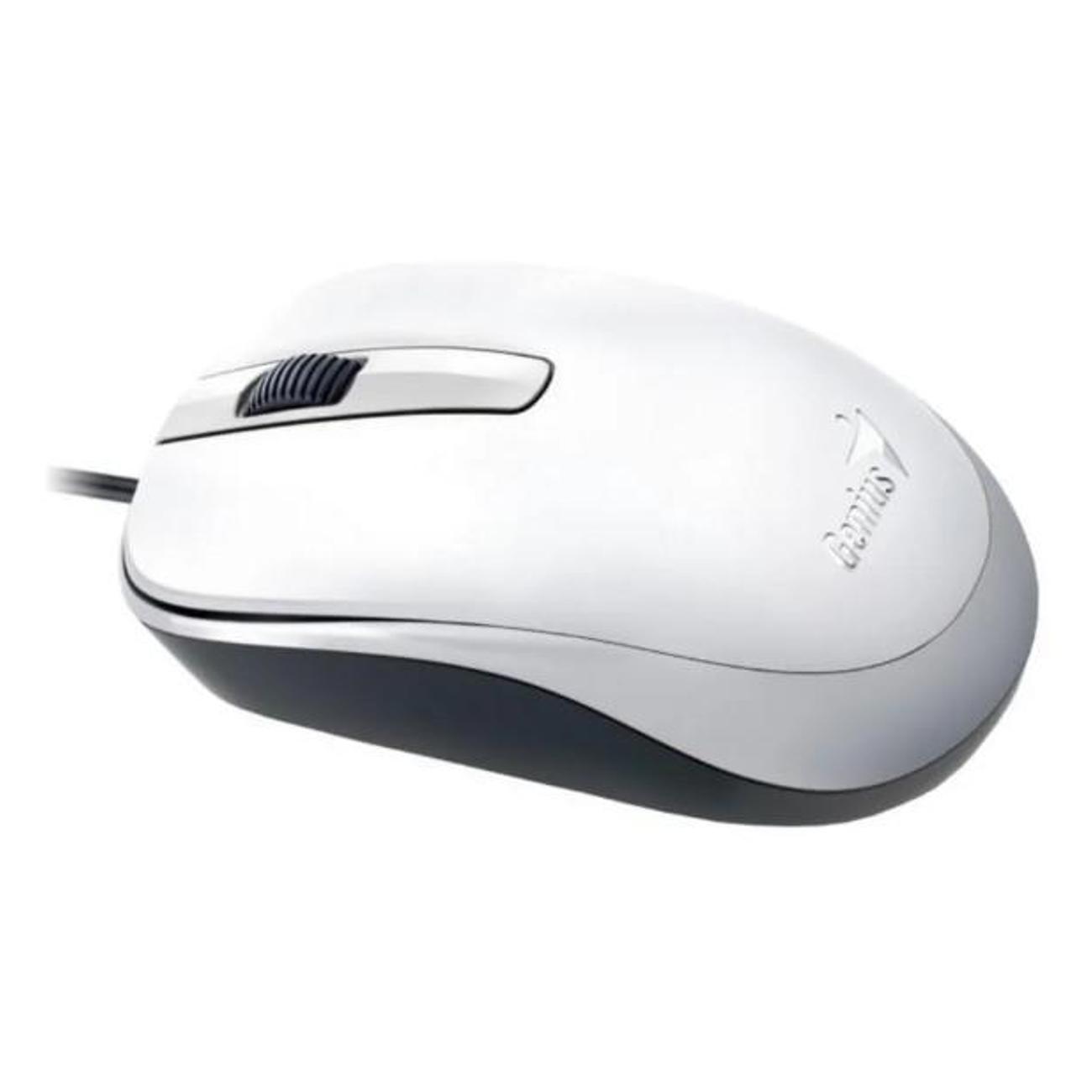 Мышь проводная Genius DX-120 белый