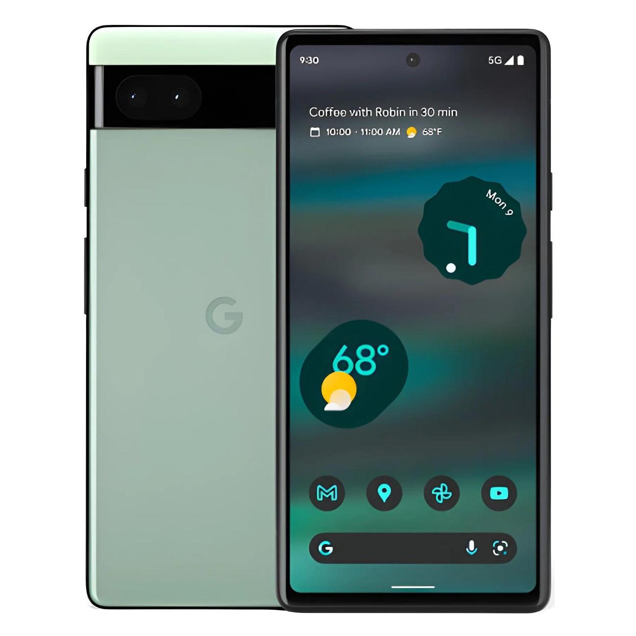 Смартфон Google Pixel 6a 6/128GB Grey/зеленый