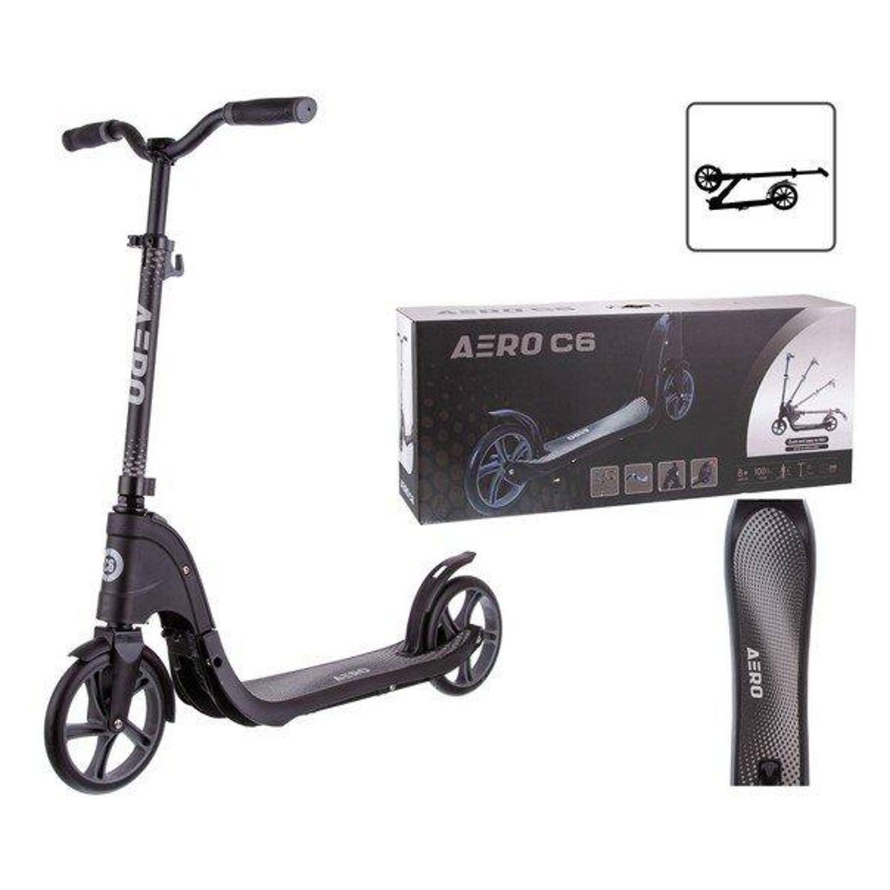 Самокат Нет Бренда C6B черный