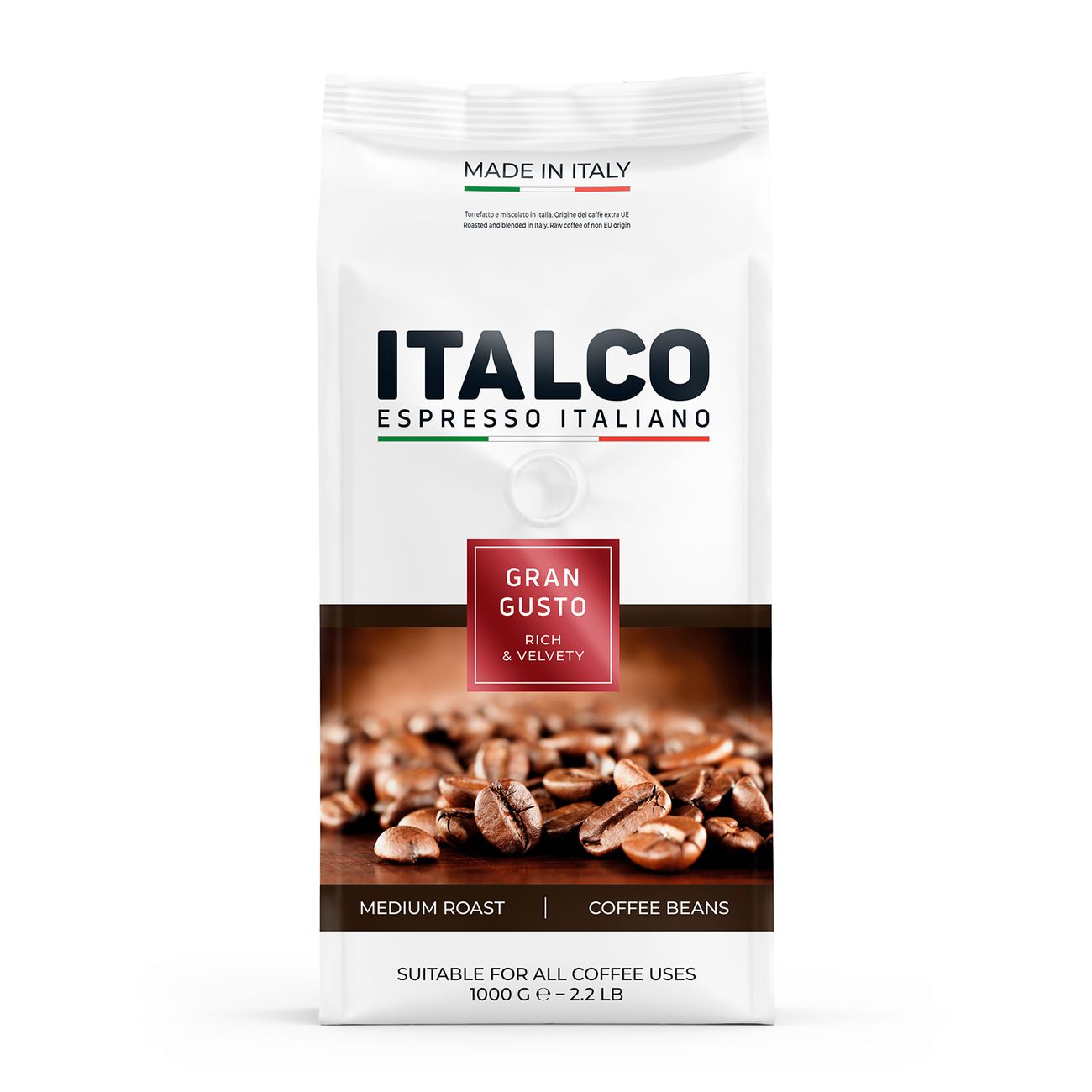 Кофе в зернах Italco Gran Gusto 1кг