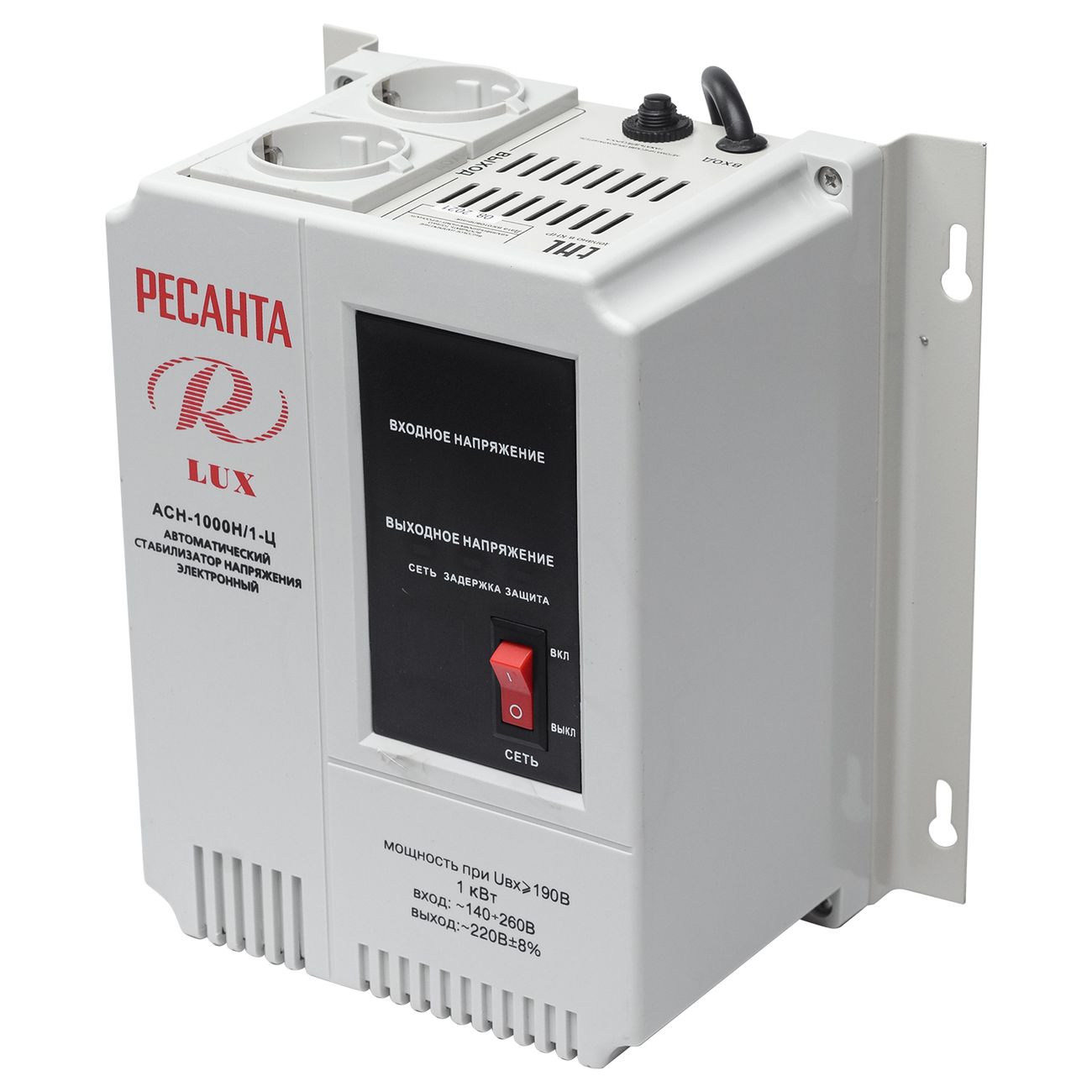 Стабилизатор напряжения Ресанта АСН-1000Н/1-Ц 63/6/14