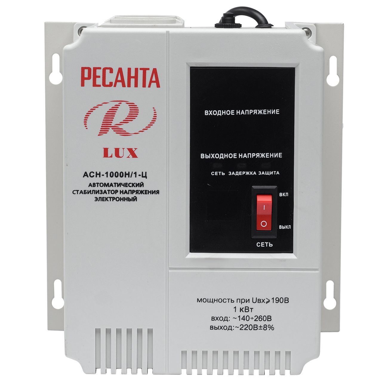 Стабилизатор напряжения Ресанта АСН-1000Н/1-Ц 63/6/14