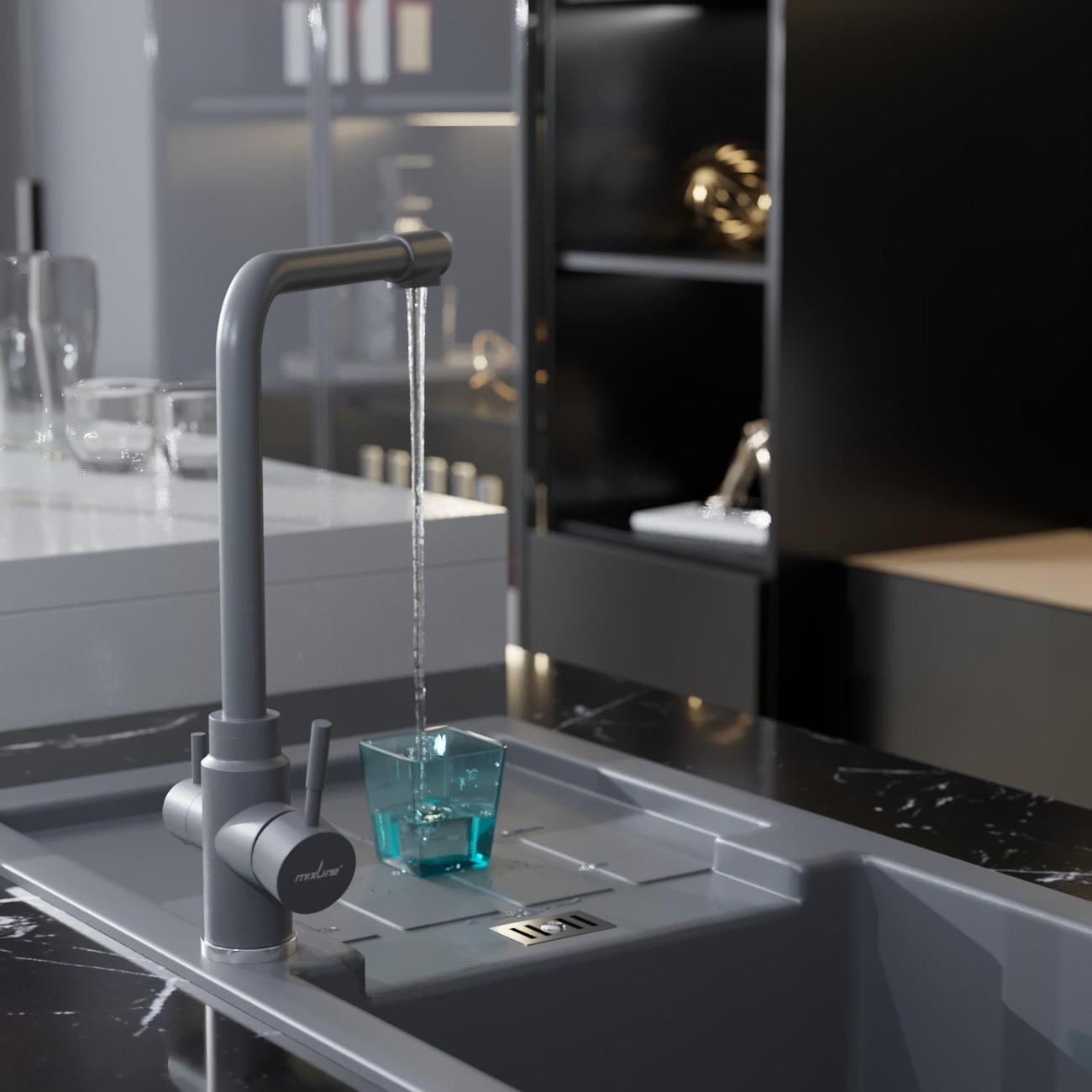 Смеситель MIXLINE ML-GS13