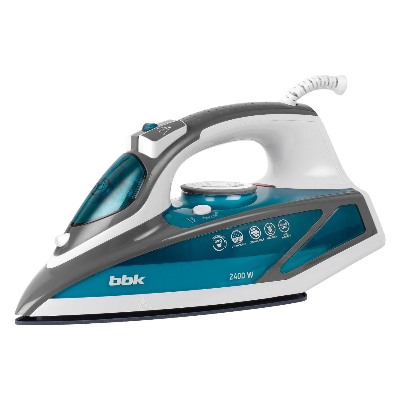 Утюг BBK ISE-2402 синий фото
