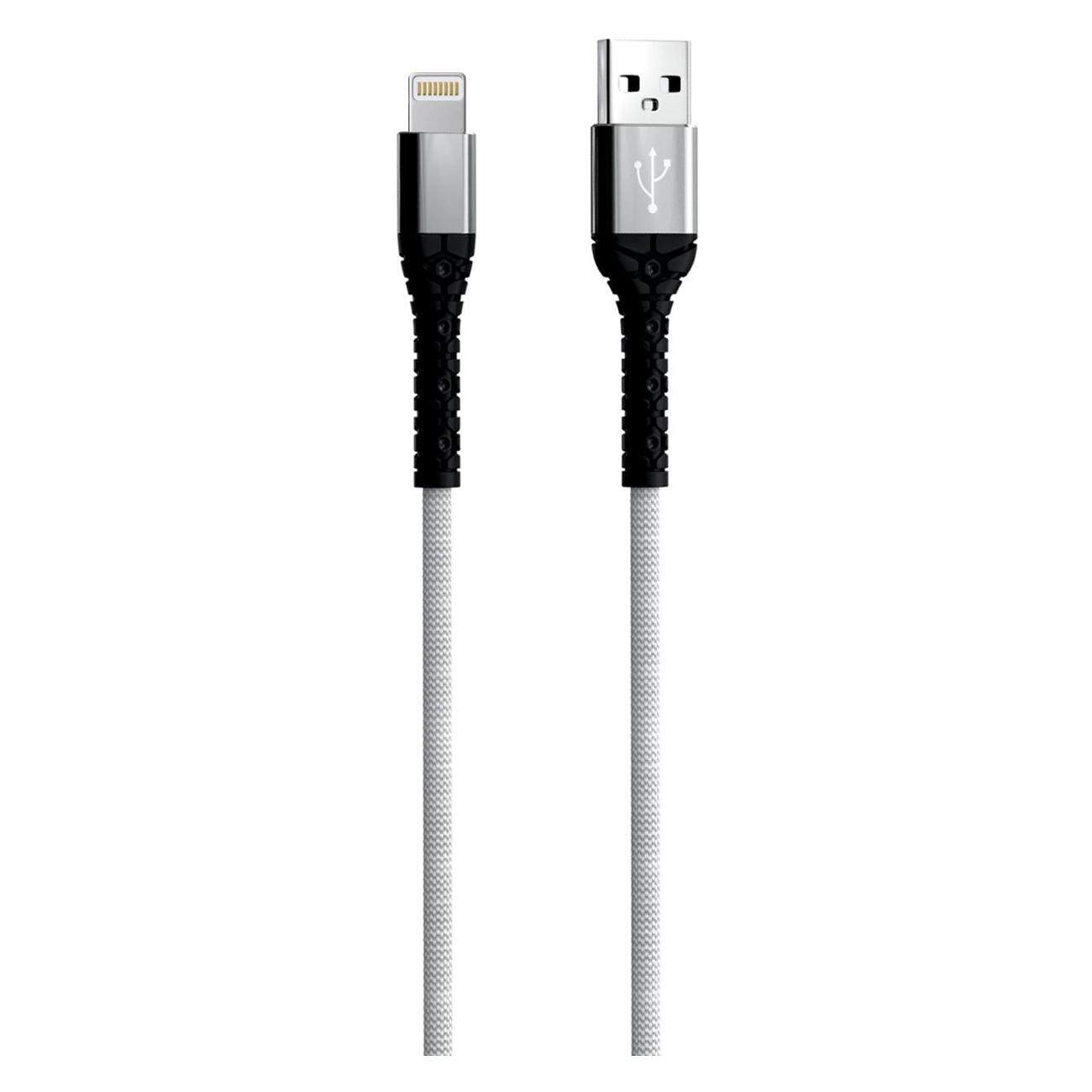 Кабель Mobility USB # Lightning, белый (УТ000024541)
