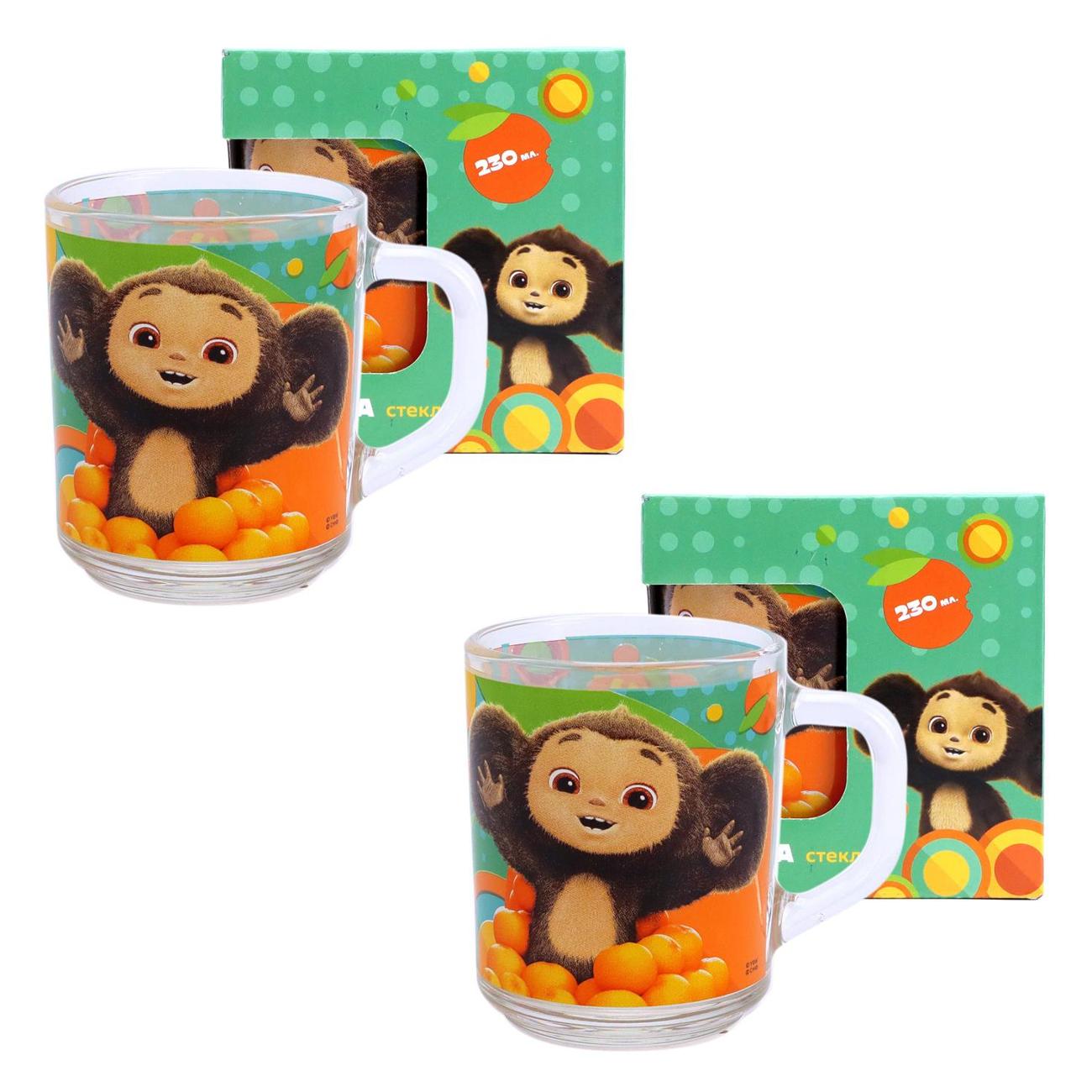Кружка ND Play Чебурашка 230мл 2шт. (308653)